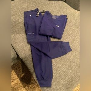 FIGS // JOGGER // SCRUB SET // DARK BLUE // MEDIUM // MATCHING SET